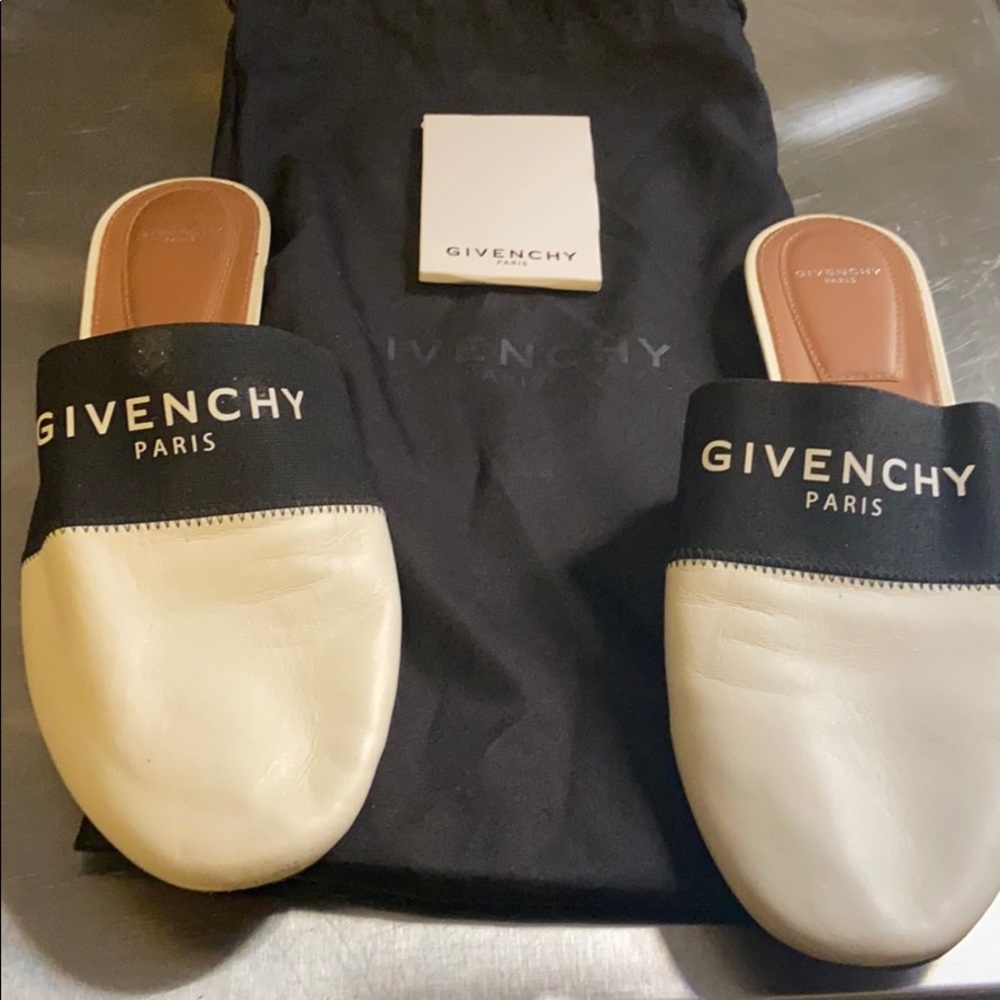 Givenchy Paris flat mules